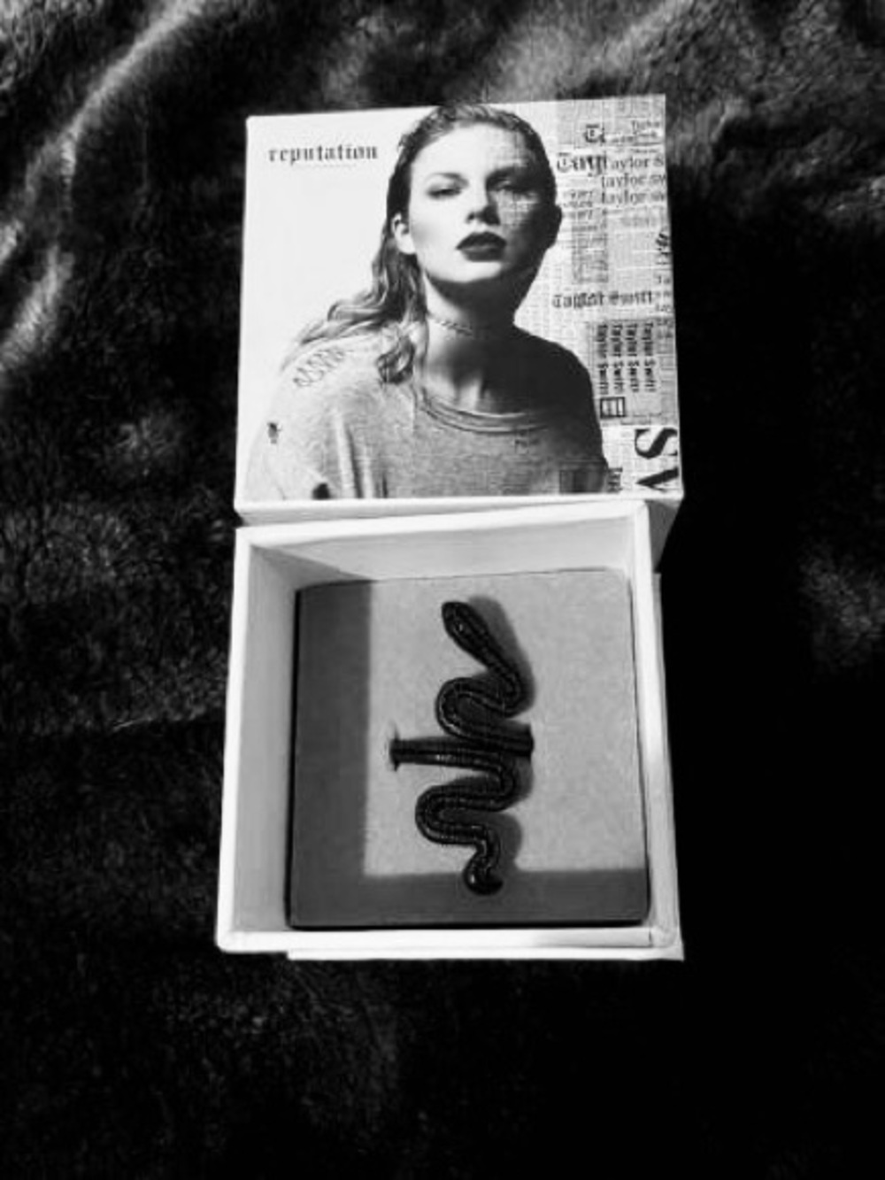 Taylor Swift “reputation” Black Snake Ring